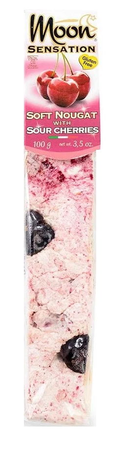 მუნი-ნუგა ალუბლით,უგლუტენო, პალმის ზეთის გარეშე 100გ