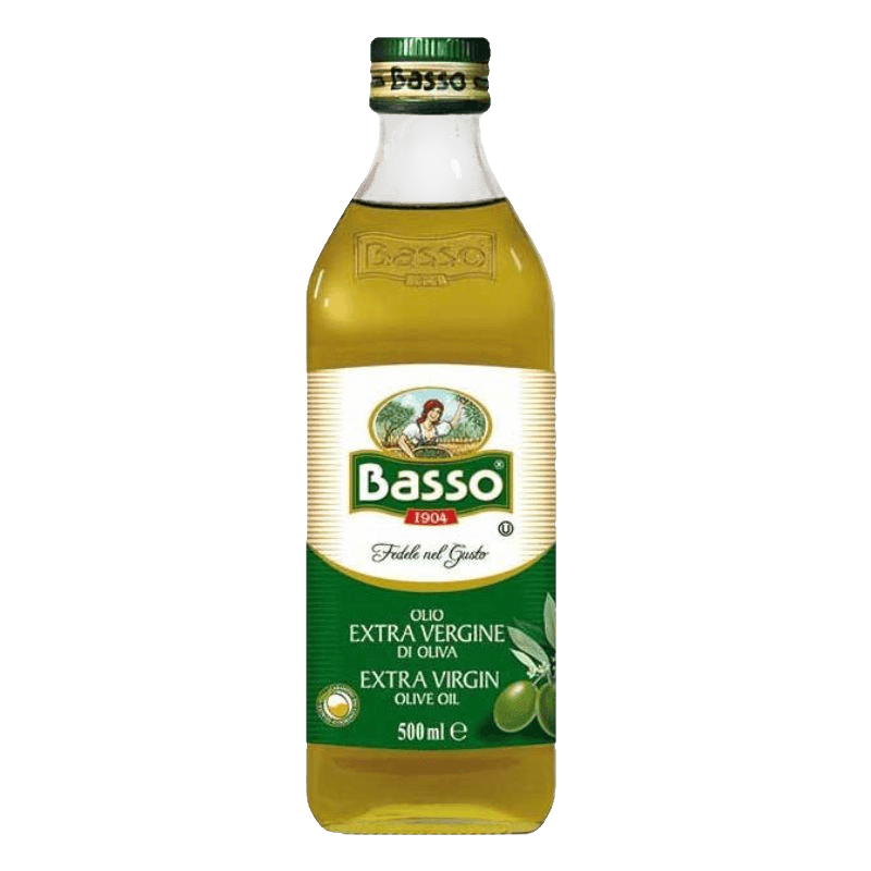 BASSO OLIVE OIL EXTRA VIRGIN 0.5L