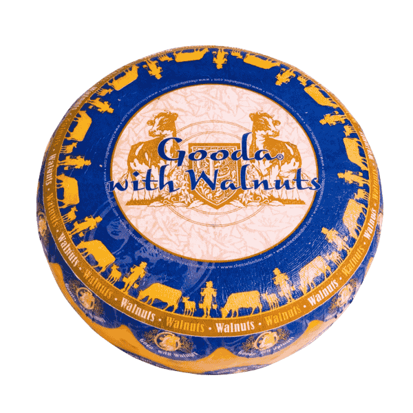 CHEESELAND-GOUDA WITH WALNUTS, GLUTEN FREE, 100G