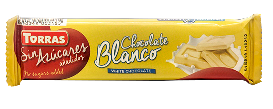 Display Sugar Free White chocolate 30 g