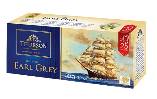 THURSON-BLACK TEA EARL GREY 25PCS