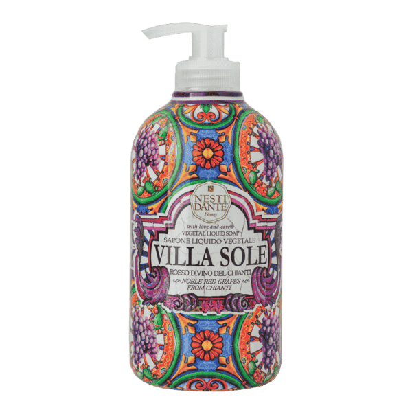 ნესტი დანტე-თხევადი საპონი"ვილა სოლე" წითელი ღვინო 500გ