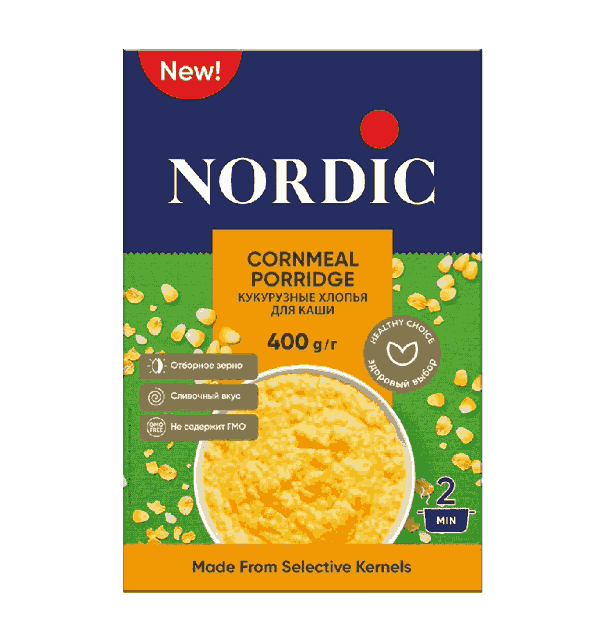 0029 სიმინდის  ფაფა ,, ნორდიკი