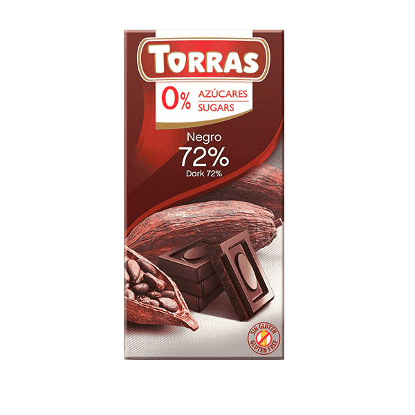 S/F Dark 72% Cocoa chocolate 75g
