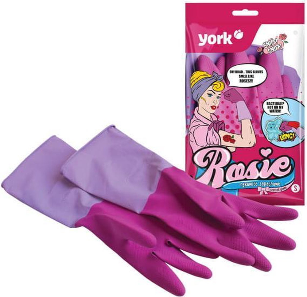 York 100% Latex Glove Size S