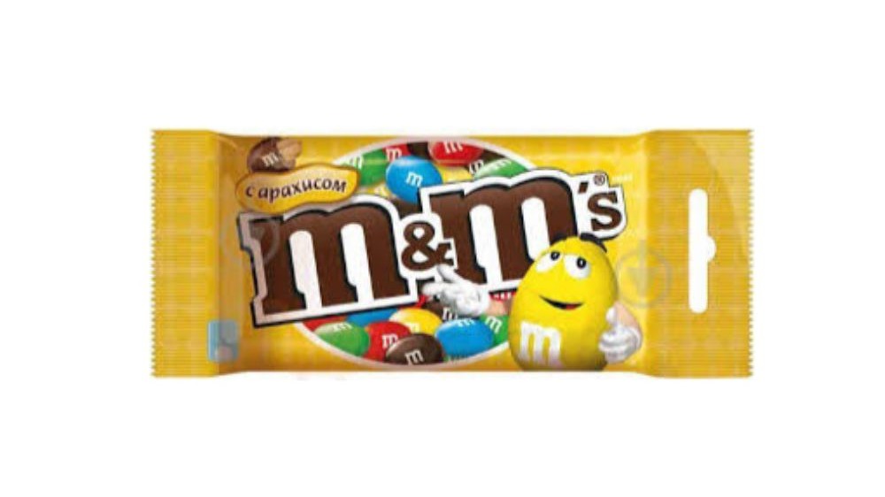 მ&მ მიწის თხილით 45 გ (160)