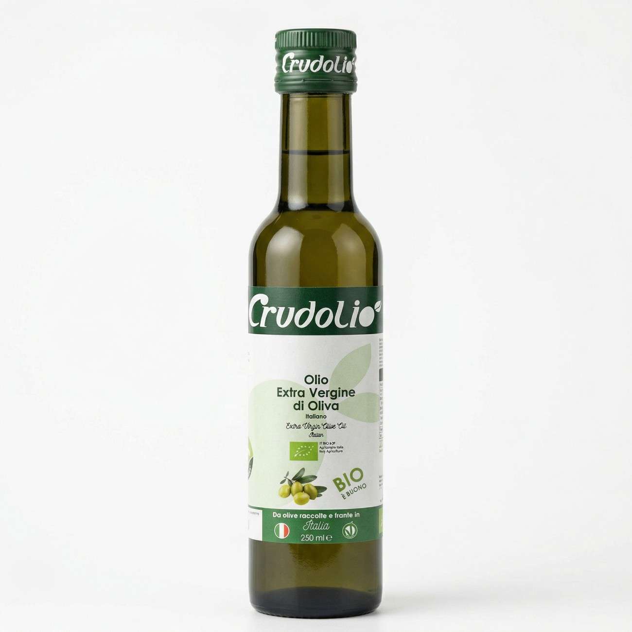CRUDOLIO-BIO EXTRA VIRGIN OLIVE OIL 250 ML