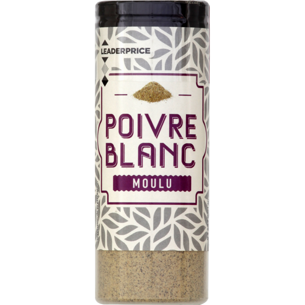 POIVRE BLANC MOULU 46 GR