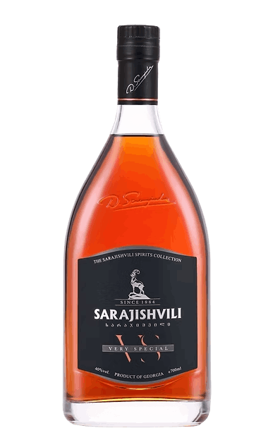 ბრენდი სარაჯიშვილი VS - 0.70ლ. სასაჩუქრე ყუთით