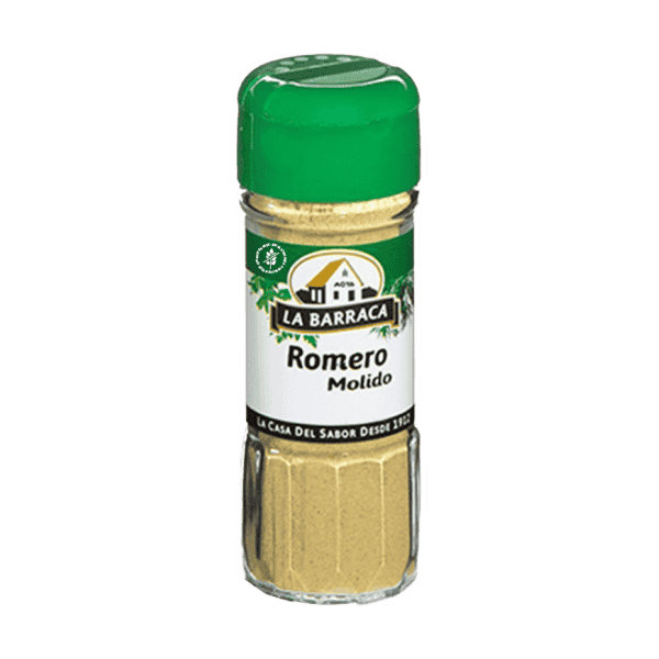 GLASS JAR BARRACA 24 G ROSEMARY POWDER