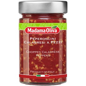 CHOPPED CALABRESE PEPPERS - GLASS JAR 310 gr