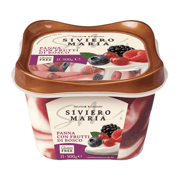 SIVIERO MARIA - GELATO WITH BERRIES GLUTEN-FREE  1000ML