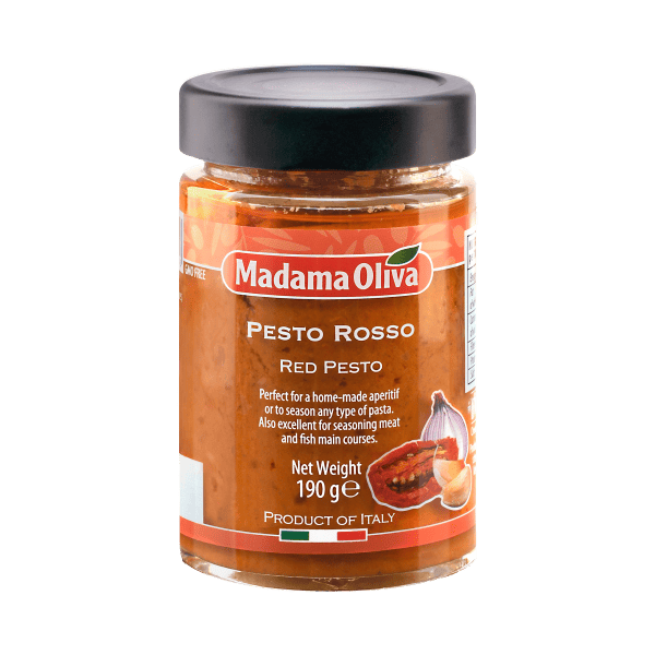 მადამა ოლივა-სოუსი პესტო წითელი 190 გ.