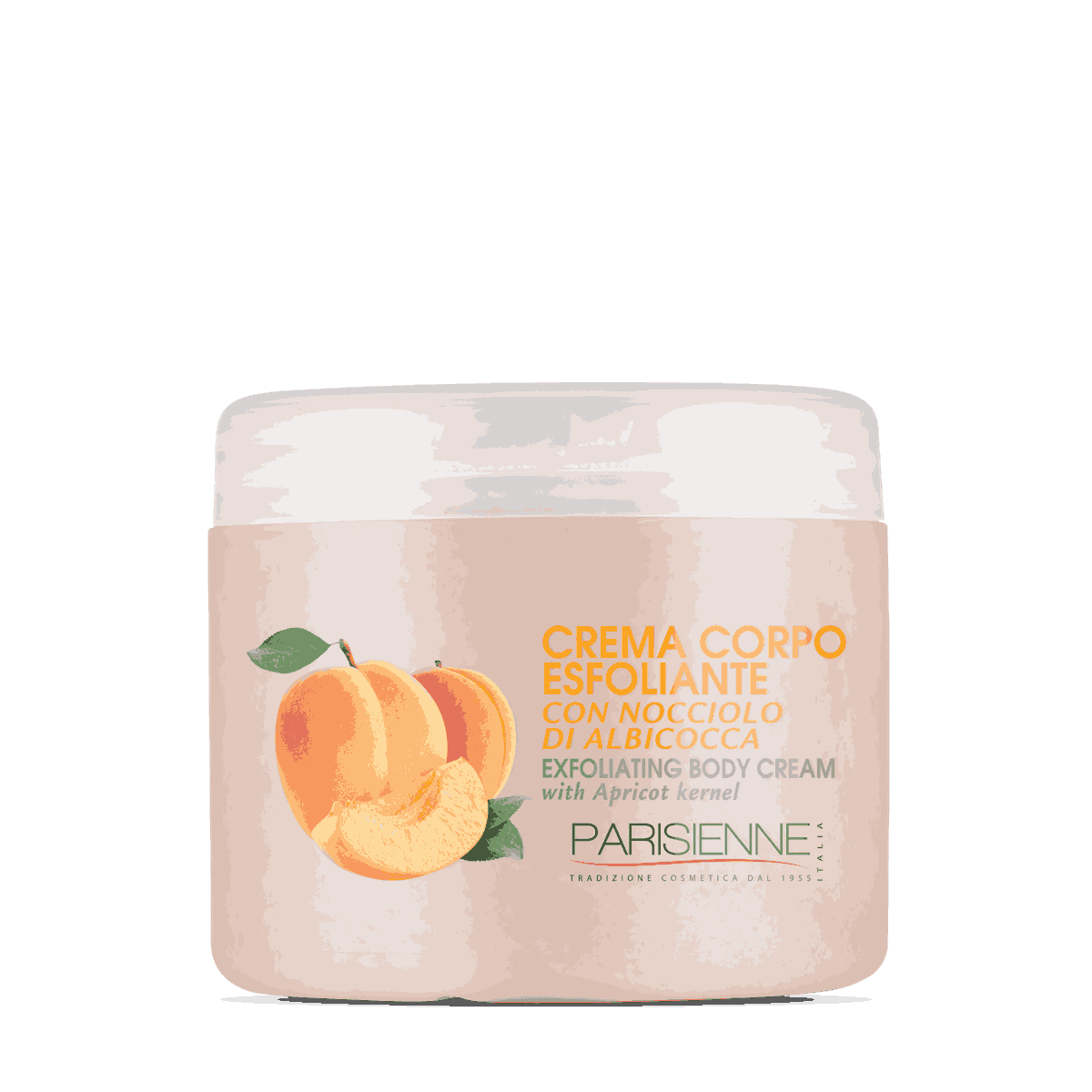 PARISIENNE-EXFOLIATING BODY CREAM WITH ARICOT EXTRACT 500 ML