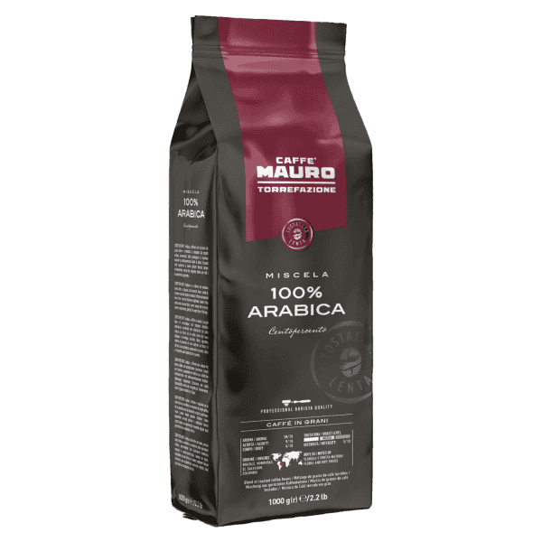 MAURO-COFFEE BEANS CENTOPERCENTO 100% ARABICA 1KG