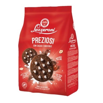 Lazaroni - cookies cocoa and hazelnuts 300g/ 10.58 oz