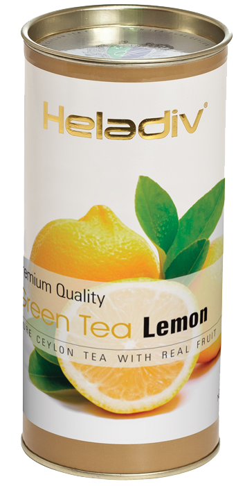 10955 Heladiv Black Tea Lemon100g Paper Tube