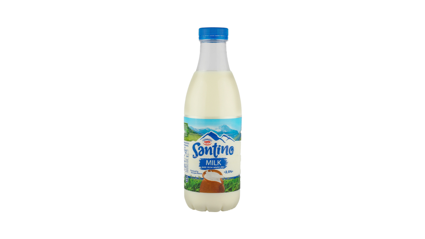სანტინო-რძე 2,5% 950გ