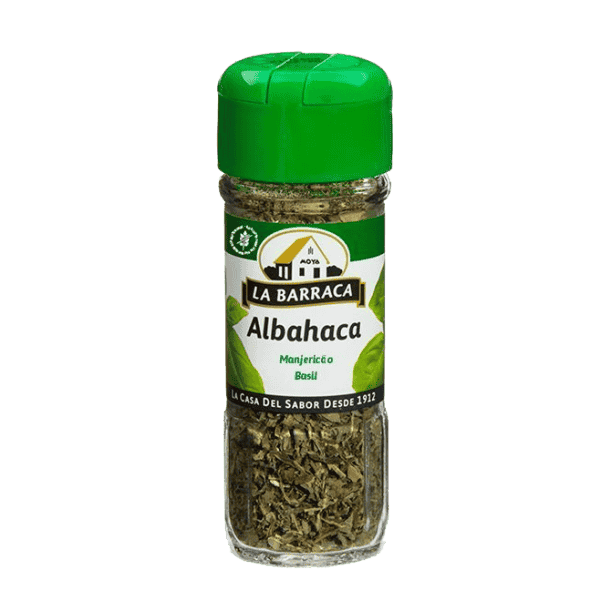 GLASS JAR BARRACA 12 G BASIL