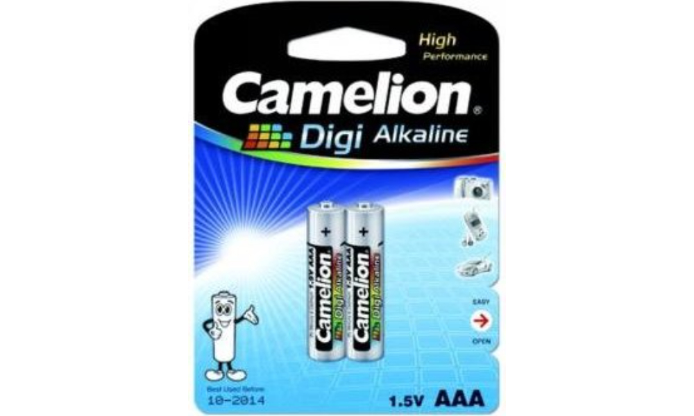 4552 Camelion Digi Alkaline AAA ელემენტი, 2ც შეკრა LR03-BP2DG