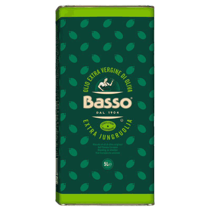 ბასო-პირველადი ცივი დაწურვის ზეითუნის ზეთი 5000მლ(თუნუქში)