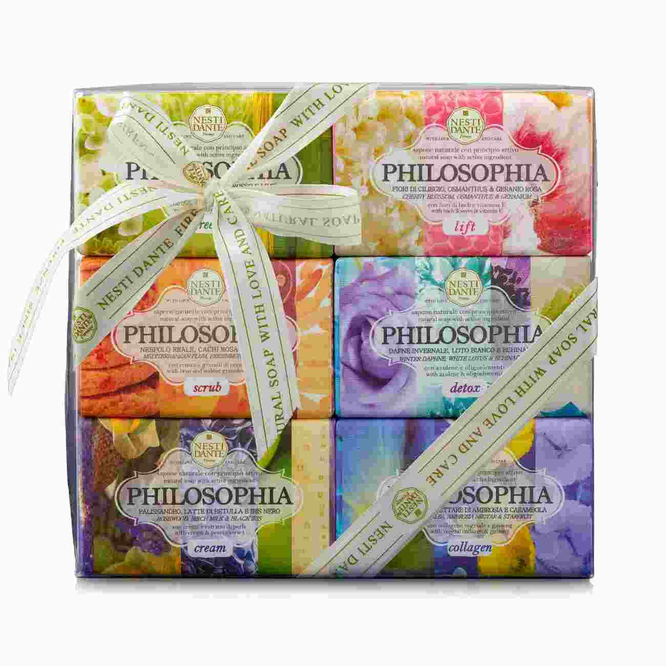 NESTI DANTE-PHILOSOPHIA GIFT KIT COLLECTION 150G x 6 