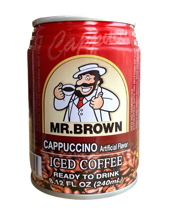ყავა Mr. Brown Cappuccino coffee 24x240მლ.