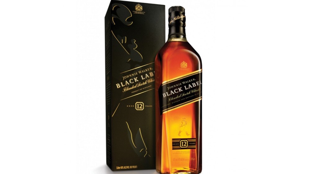 Johnnie Walker Black Label 1 L 40 % - ვისკი ჯონი ვოლქერი ბლექ ლეიბლი