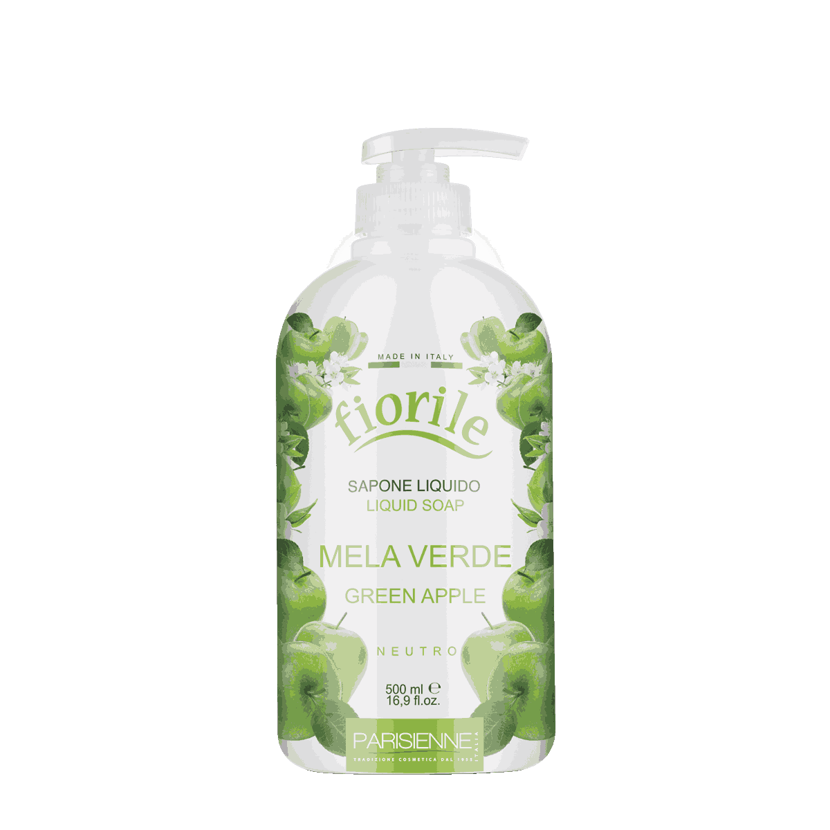 PARISIENNE-LIQUID SOAP WITH GREEN APPLE 500 ML