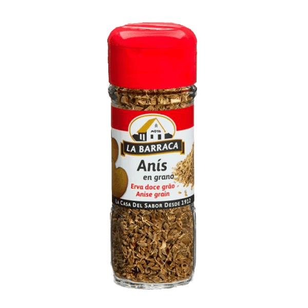 GLASS JAR BARRACA 30 G ANISSED