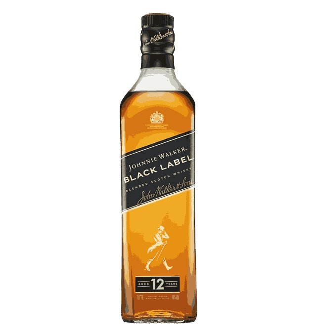 Johnnie Walker Black Label 1 L 40 % - ვისკი ჯონი ვოლქერი ბლექ ლეიბლი