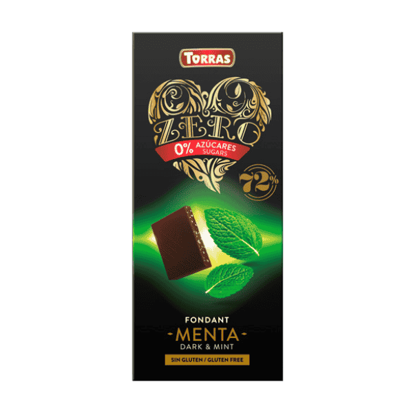 ZERO Dark 72% Cocoa & Mint 100 g