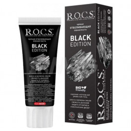 Rocs toothpaste "Black Edition" black whitening 74g 4867