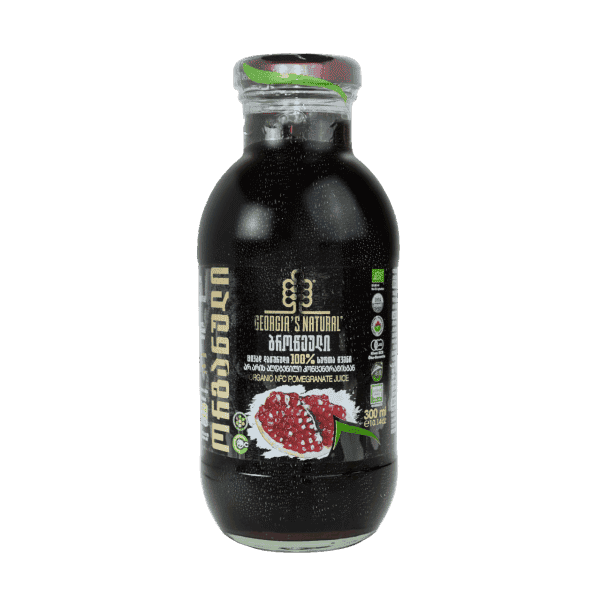Organic, Gluten-Free Pomegranate 300ml Cold Pressed 100% Pure Juice