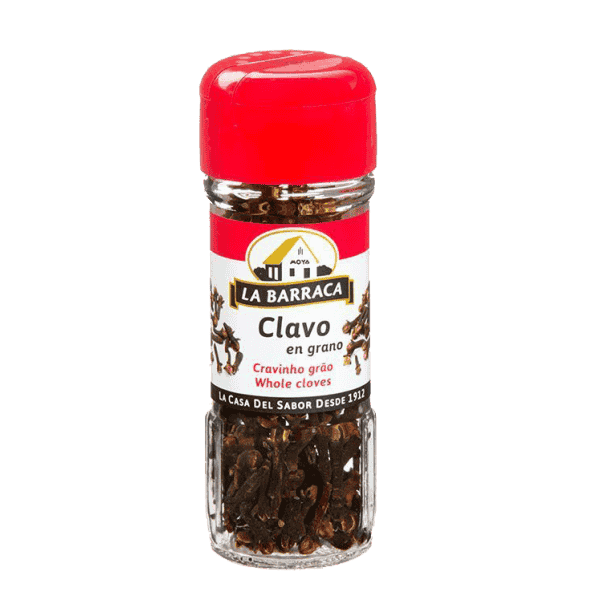 GLASS JAR BARRACA 24 G WHOLE CLOVES