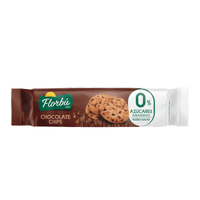 FLORBU-Sugar-free chocolate biscuits with chocolate chips 120g