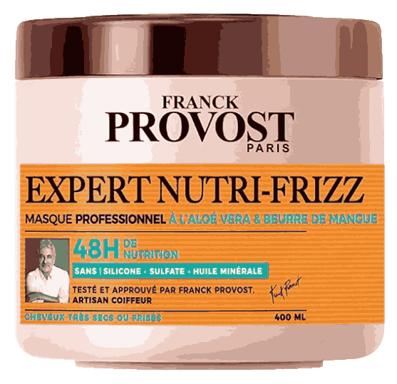 CASINO-NUTRI FRIZZ HAIR MASK WITH ALOE VERA AND MANGO,WITHOUT SULFATE 400ML PROVOST
