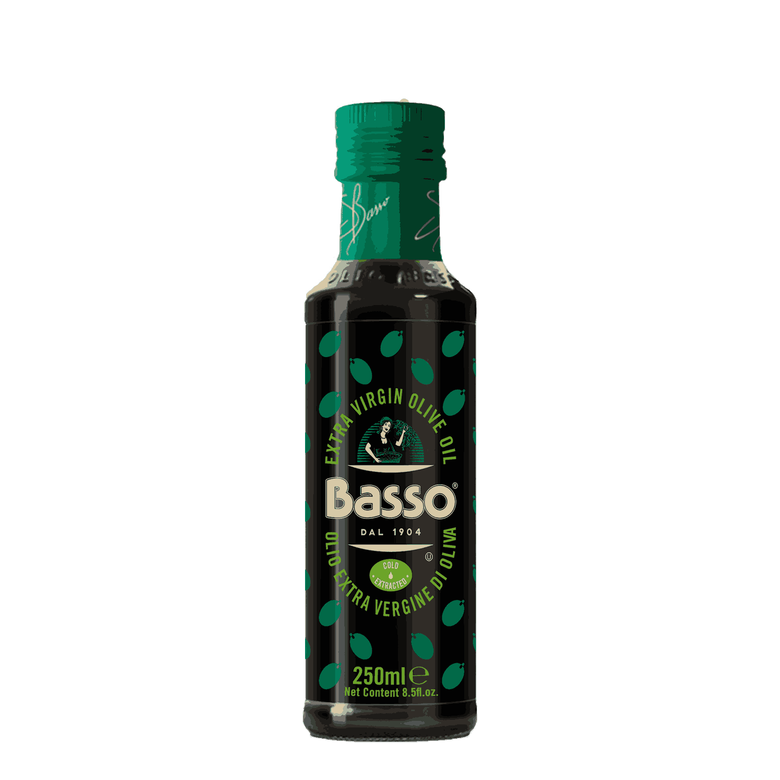BASSO-OLIVE OIL EXTRA VIRGIN 250ML