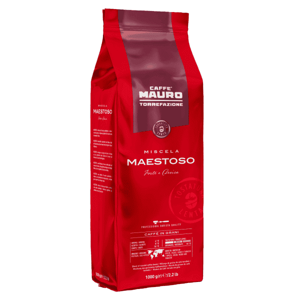 MAURO-COFFEE BEANS MAESTOSO 10/10 1KG