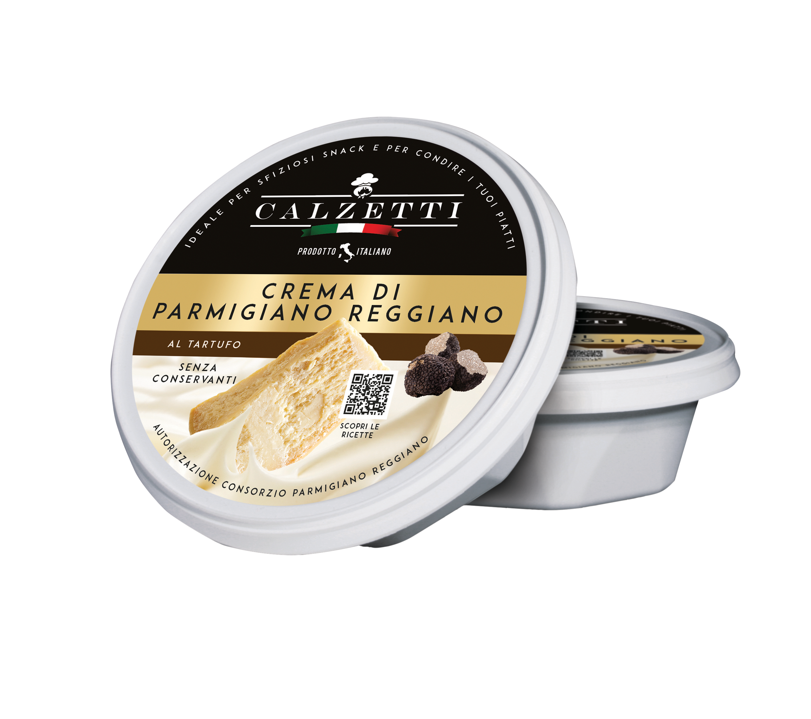 cream of parmigiano reggiano + truffle 125 g