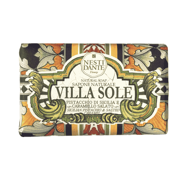 ნესტი დანტე-საპონი"ვილა სოლე"ფისტას და კარამელის სურნელით 250გ