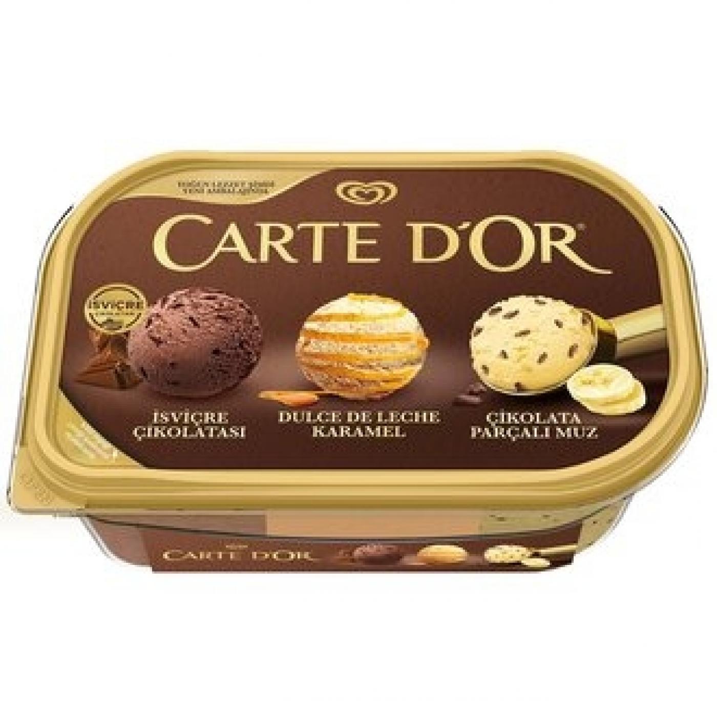 Carte d'Or Chocolate Caramel Banana 6*850 ml. New, 8683130044865