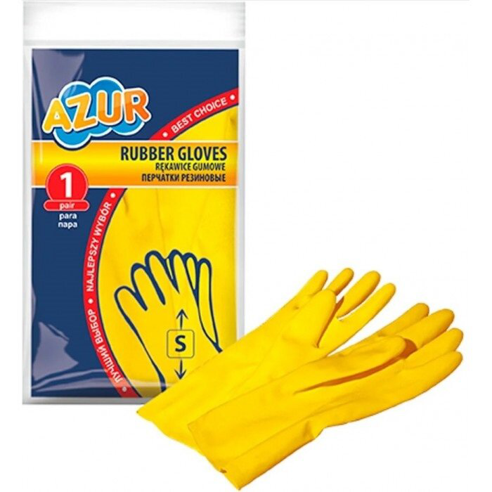 Centi RUBBER GLOVES S 6015 - ცენტი - რეზინის ხელთათმანი S - ზომა, 4092130-000076-6015