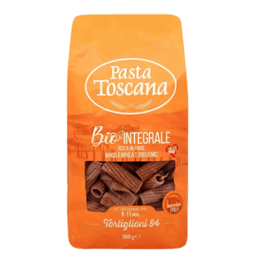 FABIANELLI-BIO PASTA WHOLE WHEAT TORTIGLIONI 500G