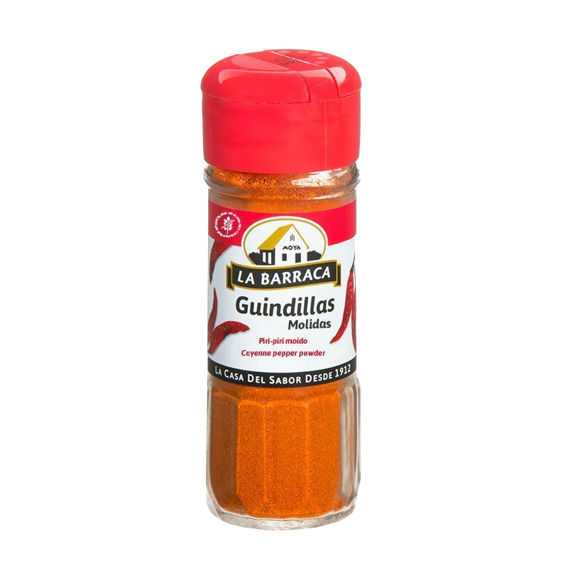 GLASS JAR BARRACA 32 G CAYENNE PEPPER POWDER