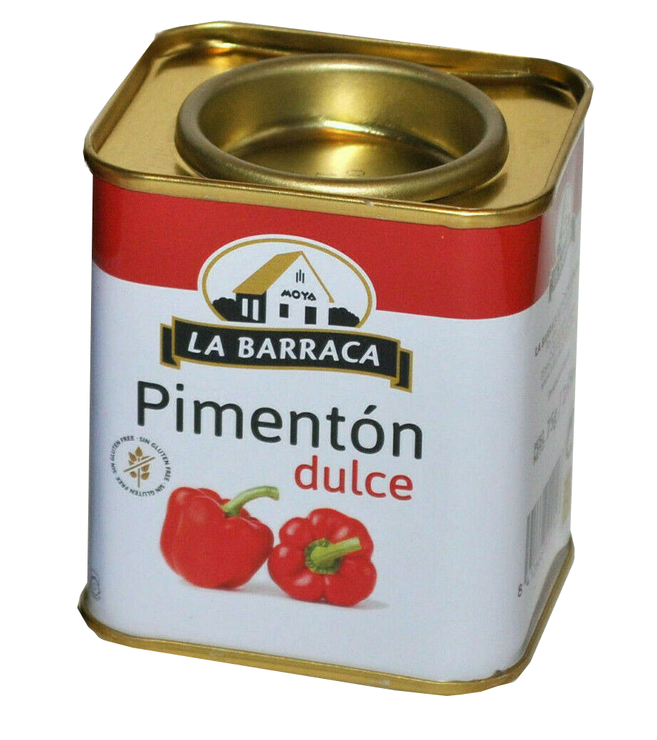 TIN 75 G BARRACA MILD PAPRIKA