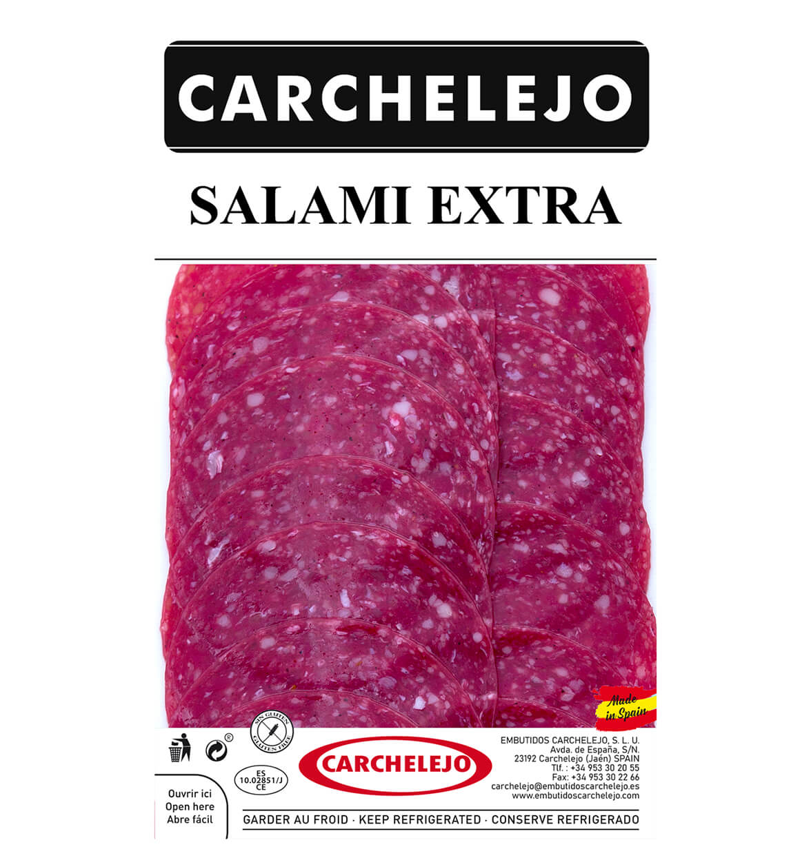 LONCHEADO SALAMI EXTRA Sabre 90g.