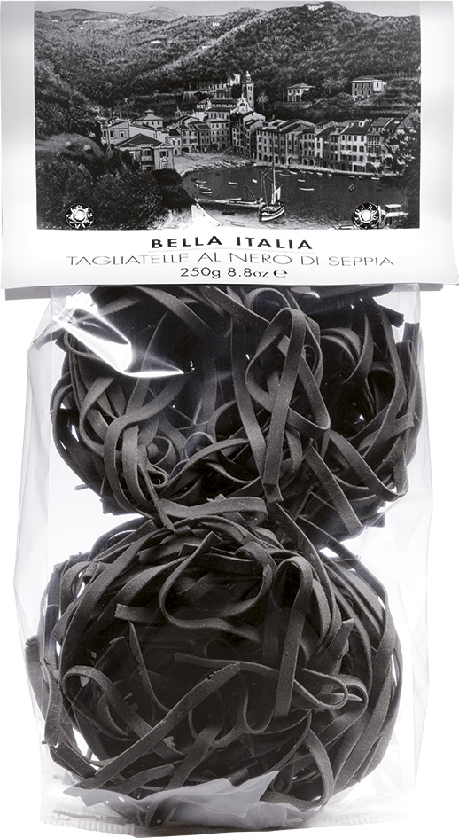 Tagliatelle nero seppia 250gr