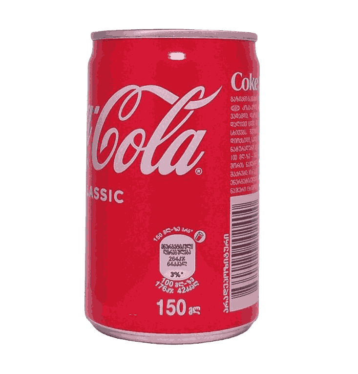 0.150ლ კოკა-კოლა ქილა 