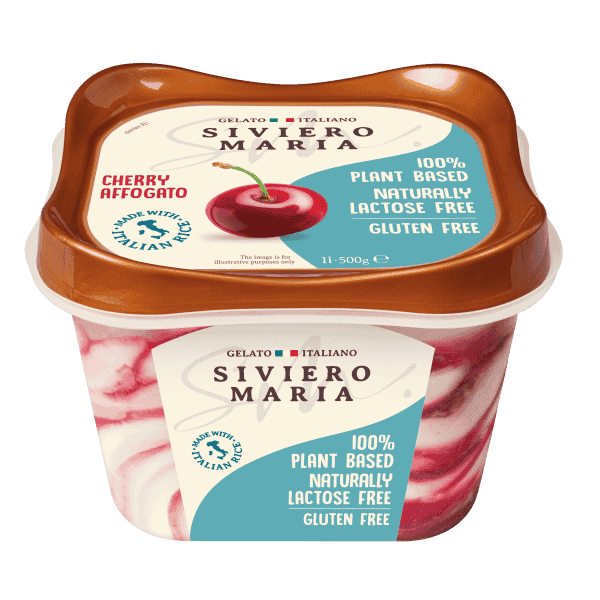 სივიერო მარია-ნაყინი /GELATO/ალუბლით უგლუტენო, ულაქტოზო, ვეგანური 1000მლ